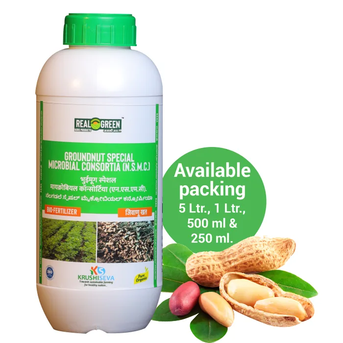 Real Green Groundnut Special Microbial Consortia product pack