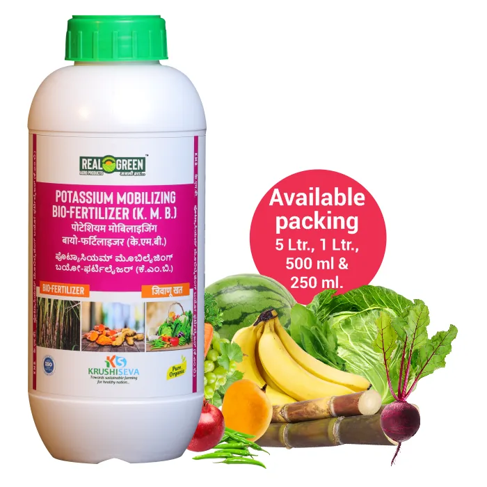 Real Green Potassium Mobilizing Bio-Fertilizer (KMB) product pack