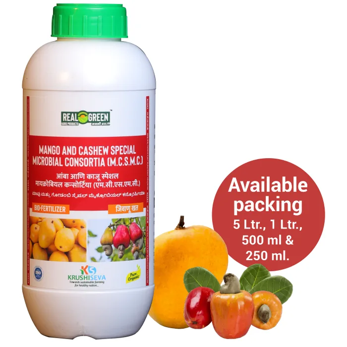 Real Green Mango & Cashew Special Microbial Consortia product pack
