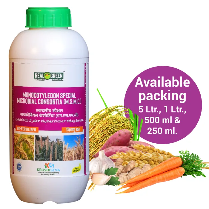 Real Green Monocotyledon Special Microbial Consortia product pack