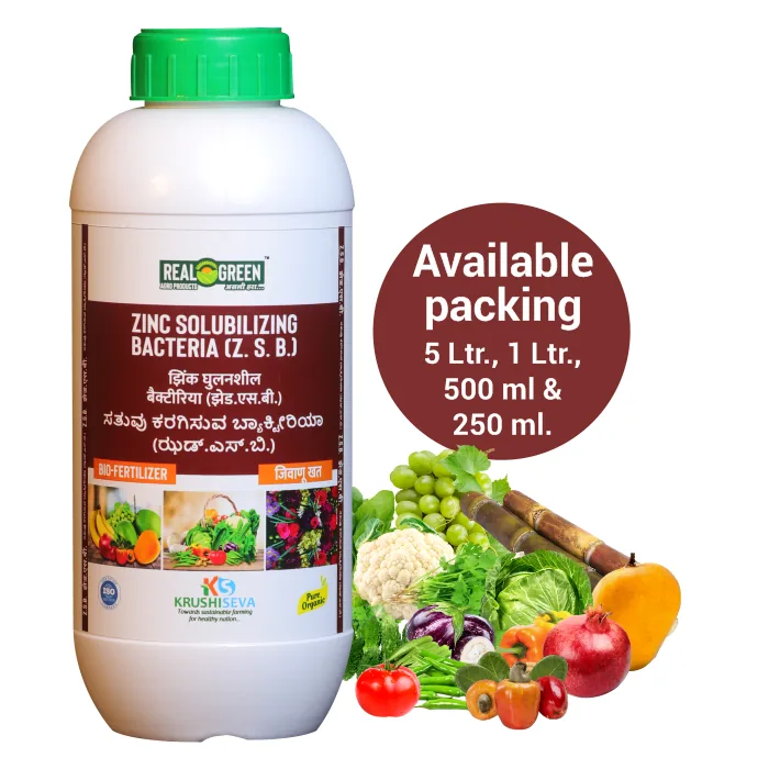 Real Green Zinc Solubilizing Bacteria (ZSB) product pack